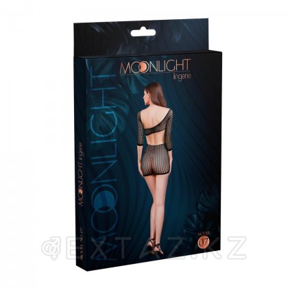 Сексуальное платье-сетка от Moonlight модель № 07 черное от sex shop Extaz фото 3