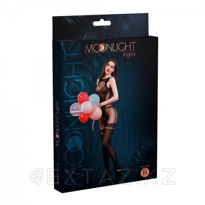 Боди сетка (комбинезон) от Moonlight модель 14 черная от sex shop Extaz фото 3