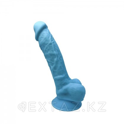 Фаллоимитатор с двойной плотностью Model 1 от SILEXD голубой (17,6*3,5 см.) от sex shop Extaz