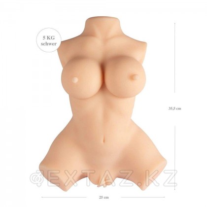 Реалистичный мастурбатор в форме женского тела Sexual dream (среднего размера) от sex shop Extaz фото 3
