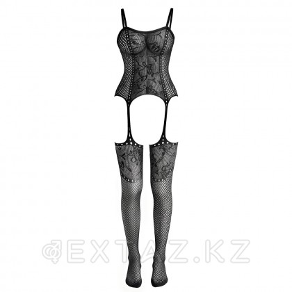 Эротическая бодисетка с имитацией чулок Drywell (S-M) от sex shop Extaz фото 2