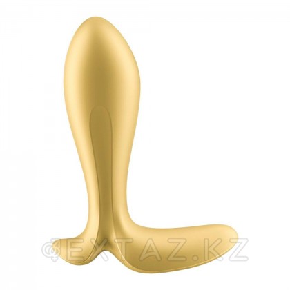 Анальный виброплаг Satisfyer Intensity Plug желтый (Connect App) от sex shop Extaz фото 15