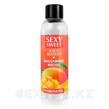 Массажное масло JUICY MANGO с феромонами 75 мл. от sex shop Extaz
