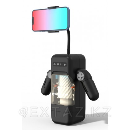 Инновационный робот-мастурбатор Game Cup (чёрный) от Amovibe от sex shop Extaz фото 8