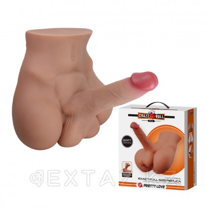 Реалистичный фаллоимитатор и мастурбатор Rhyne (анал) от sex shop Extaz фото 10