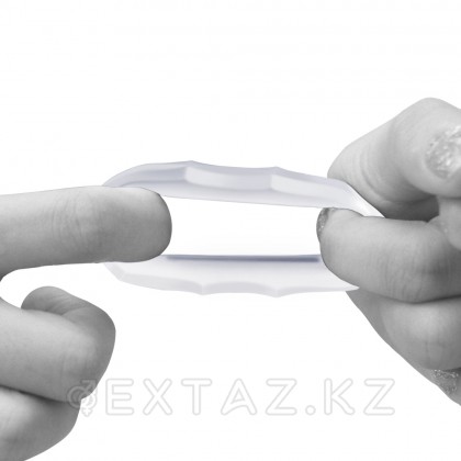 Эрекционное кольцо  прозрачное (4.4.Φ2) от sex shop Extaz фото 4