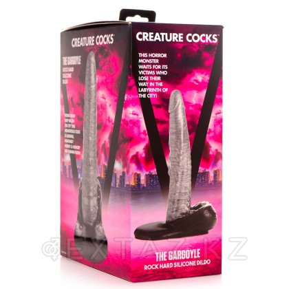 Фантазийный фаллоимитатор Creature Cocks The Gargoyle (23,6×4,6 см) от sex shop Extaz фото 7