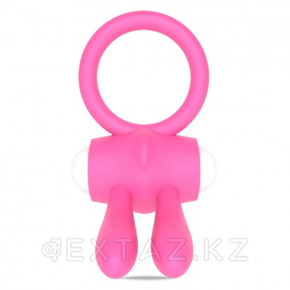 Эрекционное виброкольцо Power Rabbit clit cockring, розовый от sex shop Extaz