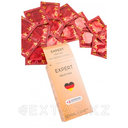Презервативы EXPERT FRUIT MIX № 12+3 (с фруктовым ароматом), 12+3 шт. от sex shop Extaz фото 2