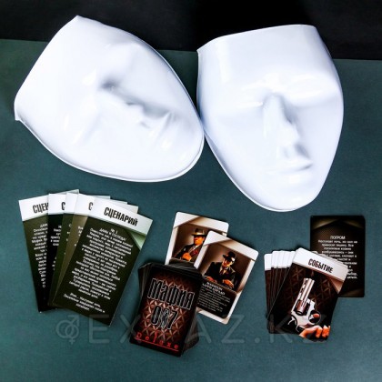 Настольная ролевая игра «Мафия 007» с масками от sex shop Extaz фото 2