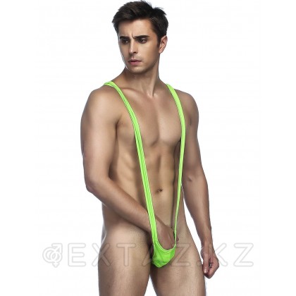 Слингшот-бикини мужской зеленый (размер S) от sex shop Extaz фото 3