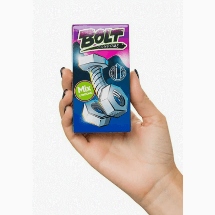 Набор презервативов BOLT CONDOMS 5-6 штук в ассортименте от sex shop Extaz фото 2