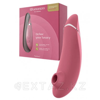 Бесконтактный клиторальный стимулятор Womanizer Premium 2 розовый от sex shop Extaz фото 10