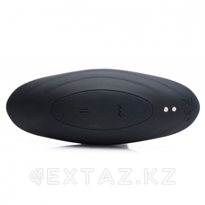 Thunderplugs Vibrating & Thrusting Remote Control Silicone Anal Plug - анальная пробка с вибрацией и толчками, 15.2х3.8 см (чёрный) от sex shop Extaz фото 4