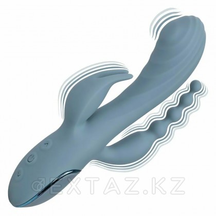 Вибратор тройного действия CalExotics III Triple Ecstasy, 11.5 см x 3.75 см от sex shop Extaz фото 4