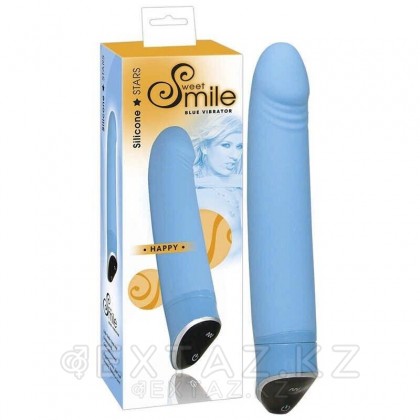 SMILE Вибратор Happy голубой от sex shop Extaz фото 2