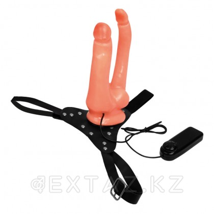 Двойной страпон с вибратором от sex shop Extaz фото 4