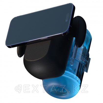 Инновационный робот-мастурбатор Black Knight с функциями пенетрации, вибрации и нагрева от Amovibe от sex shop Extaz фото 10