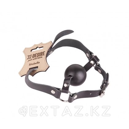 Кляп-шар с фиксацией подбородка от sex shop Extaz фото 2