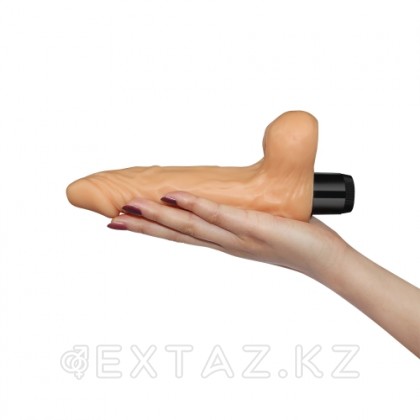 Вибратор реалистик - 20,3 х 4 см. от sex shop Extaz фото 3