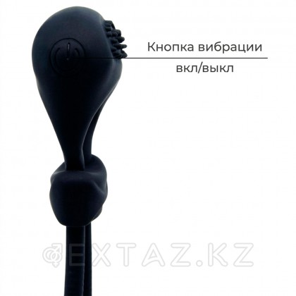 Эрекционное кольцо с фиксацией и вибрацией Curitis от sex shop Extaz фото 7