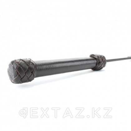 Стек королевский из коричневой кожи от sex shop Extaz фото 3
