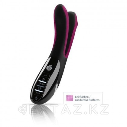 MYSTIM Вибратор с электростимуляцией Tingling Aparte eStim черный от sex shop Extaz фото 5