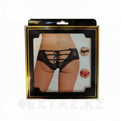 Трусики Sexy Lace кружевные, красные, 3XL-4XL от sex shop Extaz фото 3