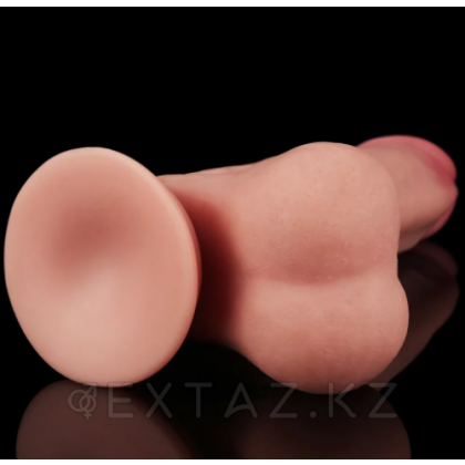 Фаллоимитатор Lovetoy Sliding Skin Dual Layer Dong, с двойным покрытием, 22х4,5 см от sex shop Extaz фото 4
