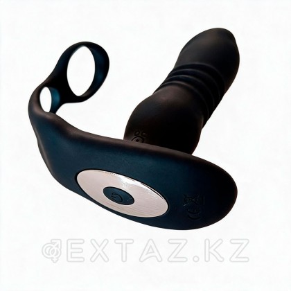 Анальный вибратор с пультом ДУ от sex shop Extaz фото 2