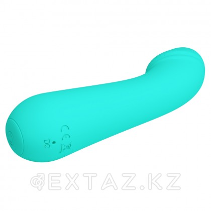 Вибратор Cetus Super Soft (15 см) бирюзовый от sex shop Extaz фото 8