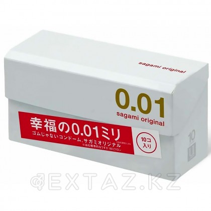 Презервативы полиуретановые Sagami Original 001, 10 шт. от sex shop Extaz