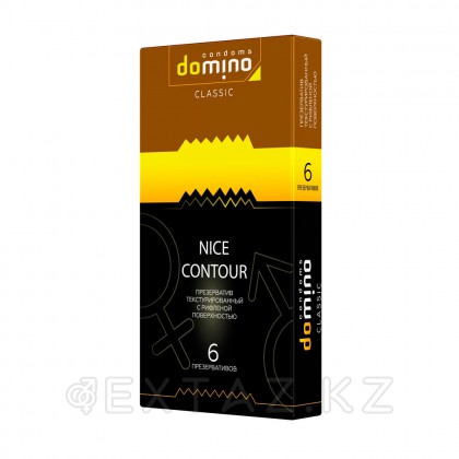 Презервативы DOMINO CLASSIC Nice Contour, с рифленой поверхностью, 6 шт от sex shop Extaz фото 2