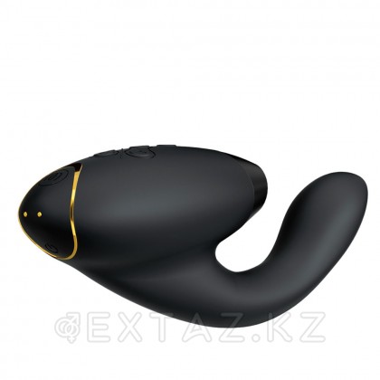 Бесконтактный клиторальный стимулятор Womanizer Duo 2, черный от sex shop Extaz фото 3