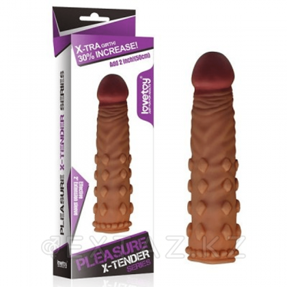 Насадка на пенис Pleasure X-TENDER (18*4,1) от sex shop Extaz фото 7