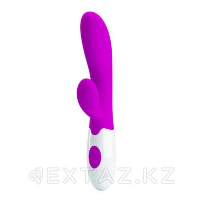 Вибратор с клиторальным стимулятором Alvis (20*3,3 см.) от sex shop Extaz фото 8