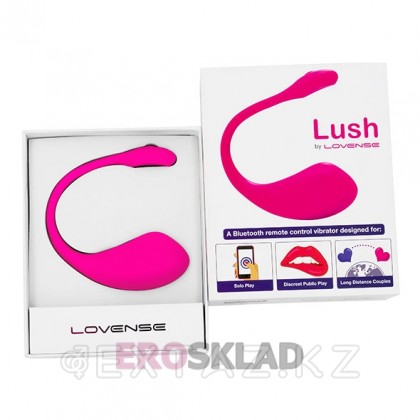 Виброяйцо c приложением, для пар и вебкам-моделей - Lush Bullet Vibrator (Lovense), 3,5 см. от sex shop Extaz фото 4