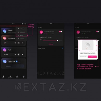 Компактная универсальная секс-машина Lovense Mini Sex Machine (управление через приложение) от sex shop Extaz фото 9