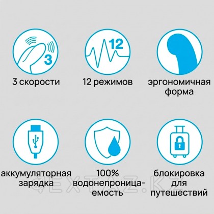 Вибратор для G-точки Happy Rabbit с клиторальным стимулятором, розовый от sex shop Extaz фото 5