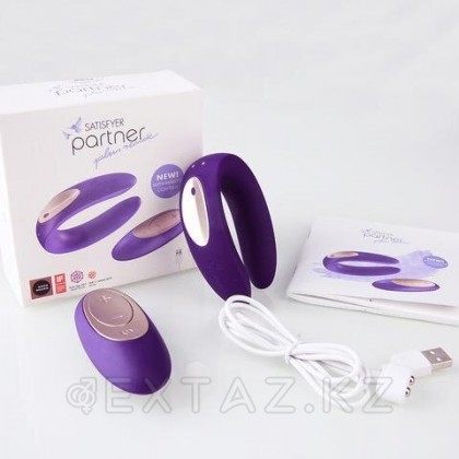 Стимулятор для пар Satisfyer Double Plus Remote от sex shop Extaz фото 2