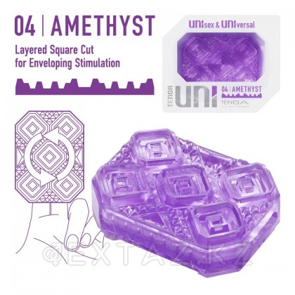 Мастурбатор Tenga Uni Amethyst от sex shop Extaz фото 5