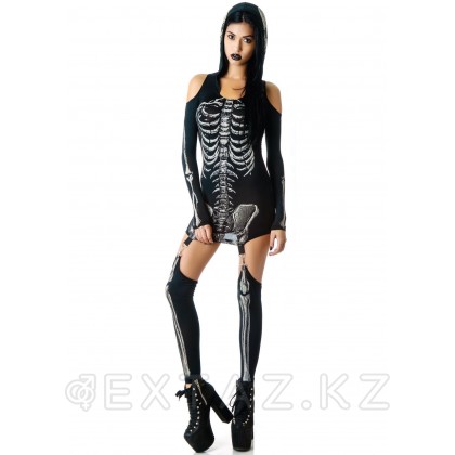 Платье на хеллоуин «Скелет» размер L от sex shop Extaz фото 7