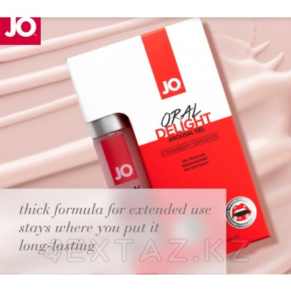 Стимулирующий гель для оральных ласк с десенсибилизацией Oral Delight Strawberry Sensation - 30 мл от sex shop Extaz фото 2