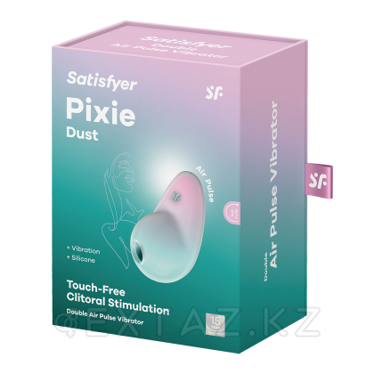 Клиторальный стимулятор Satisfyer Pixie Dust (воздушная стимуляция + вибрация) мятно-розовый от sex shop Extaz фото 5