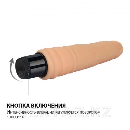 Реалистичный киберскин вибратор, 20*3,6 от sex shop Extaz фото 3