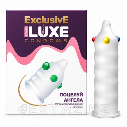 Презерватив Luxe № 1 Поцелуй ангела с тремя шариками от sex shop Extaz