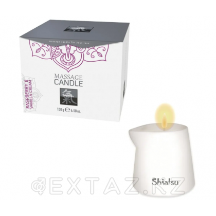 Массажные свечка с ароматом Малина & Ванильный крем от Shiatsu 130 гр. от sex shop Extaz фото 2