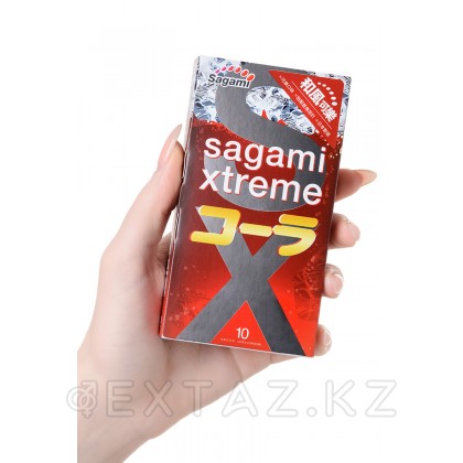 Презервативы SAGAMI Xtreme Cola 10 шт. (латексные со вкусом колы) от sex shop Extaz фото 2