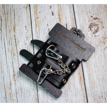 Оковы однослойные скругленные, черные - extaz.kz фото 2 Оковы однослойные скругленные, черные от sex shop Extaz фото 2