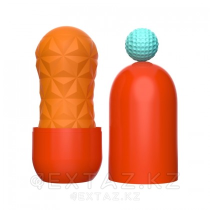 Компактный мастурбатор с внутренним стимулятором Victoria cheney от sex shop Extaz